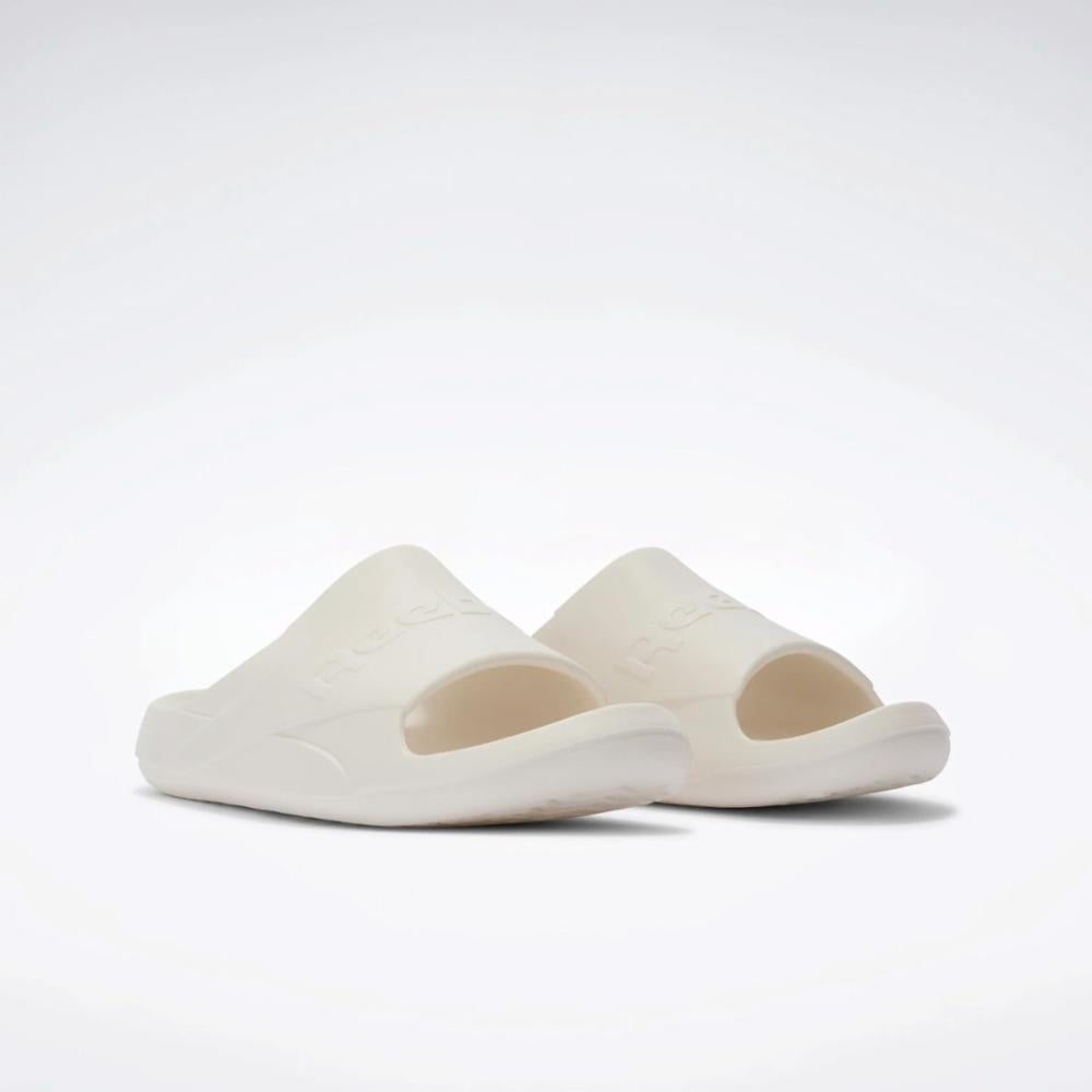 Slide Reebok Exercise Reebok Footwear Men Reebok Clean Slides CHALK – Reebok Canada
