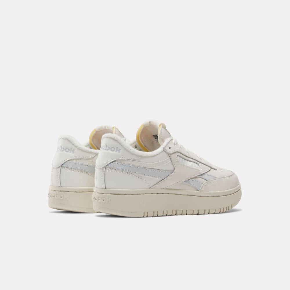 Reebok Footwear Women Club C Double Revenge Shoes CHALK/CHALK/ALABASTER