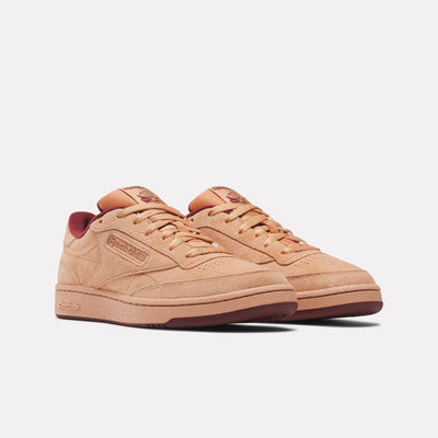 Reebok Footwear Men Club C 85 Shoes CLAY/WASHEDCLAY/RICHMAROON