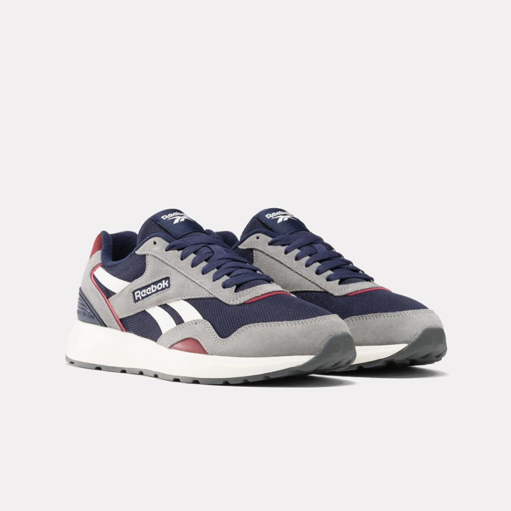 Blue reebok classic best sale