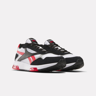 Reebok Footwear Men Reebok Glide DMX Shoes WHITE/VECTORRED/BLACK