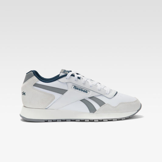 Reebok Footwear Men Reebok Glide Shoes WHITE/GREY 3/ESCAPE BLUE