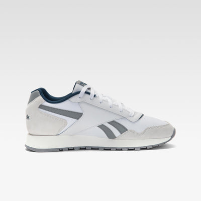 Reebok Footwear Men Reebok Glide Shoes WHITE/GREY 3/ESCAPE BLUE