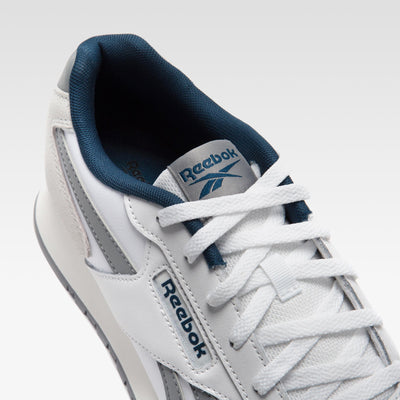 Reebok Footwear Men Reebok Glide Shoes WHITE/GREY 3/ESCAPE BLUE