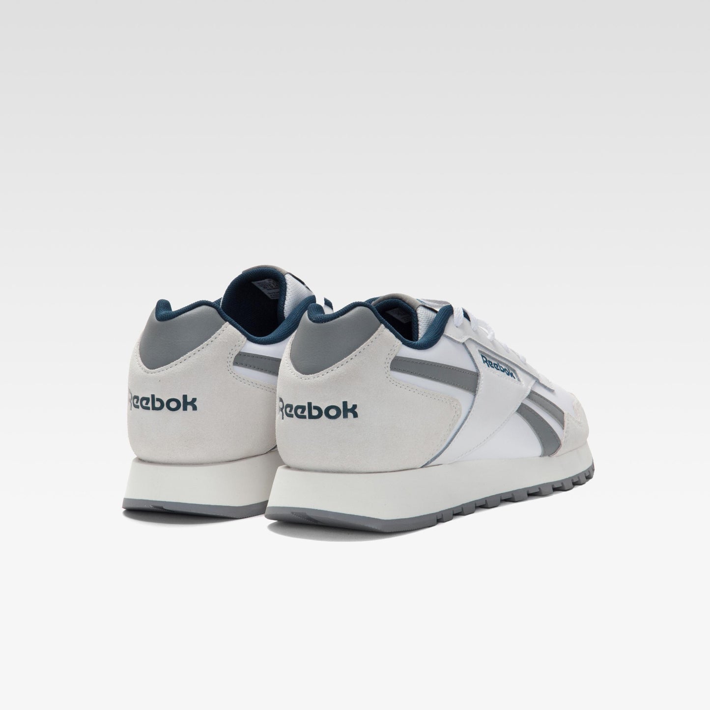 Reebok Footwear Men Reebok Glide Shoes WHITE/GREY 3/ESCAPE BLUE