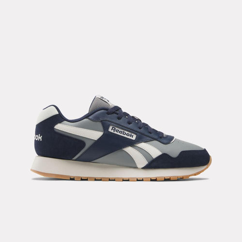 Reebok Footwear Men Reebok Glide Shoes GREY 3/CHALK/VECTOR NAVY