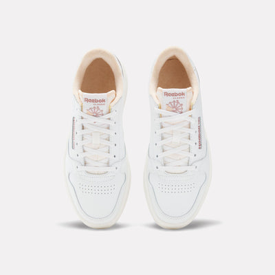 Reebok Footwear Women Phase Court Shoes WHITE/WHITE/PINK