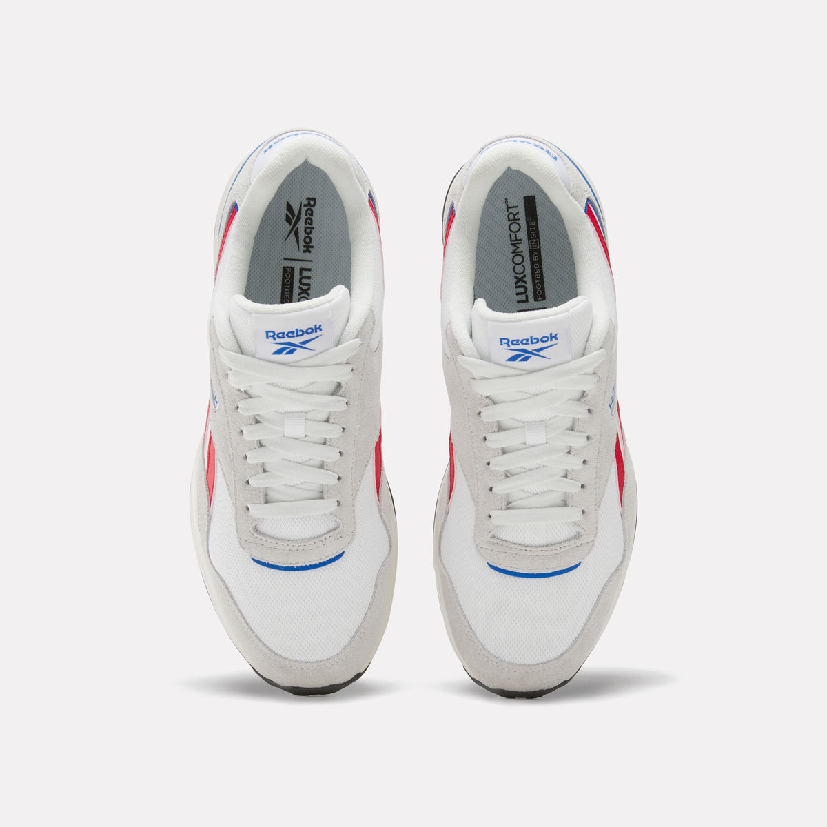 REEBOK FOOTWEAR UNISEX Reebok GL1100 Shoes BARELYGRY/VECTRED/KINETICBLUE