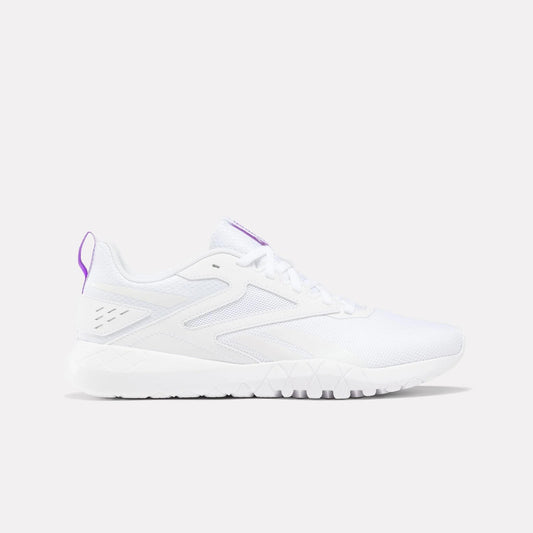 Reebok Footwear Women Flexagon Energy TR 4 Shoes FOOTWEAR WHITE/DIGITAL PURPLE