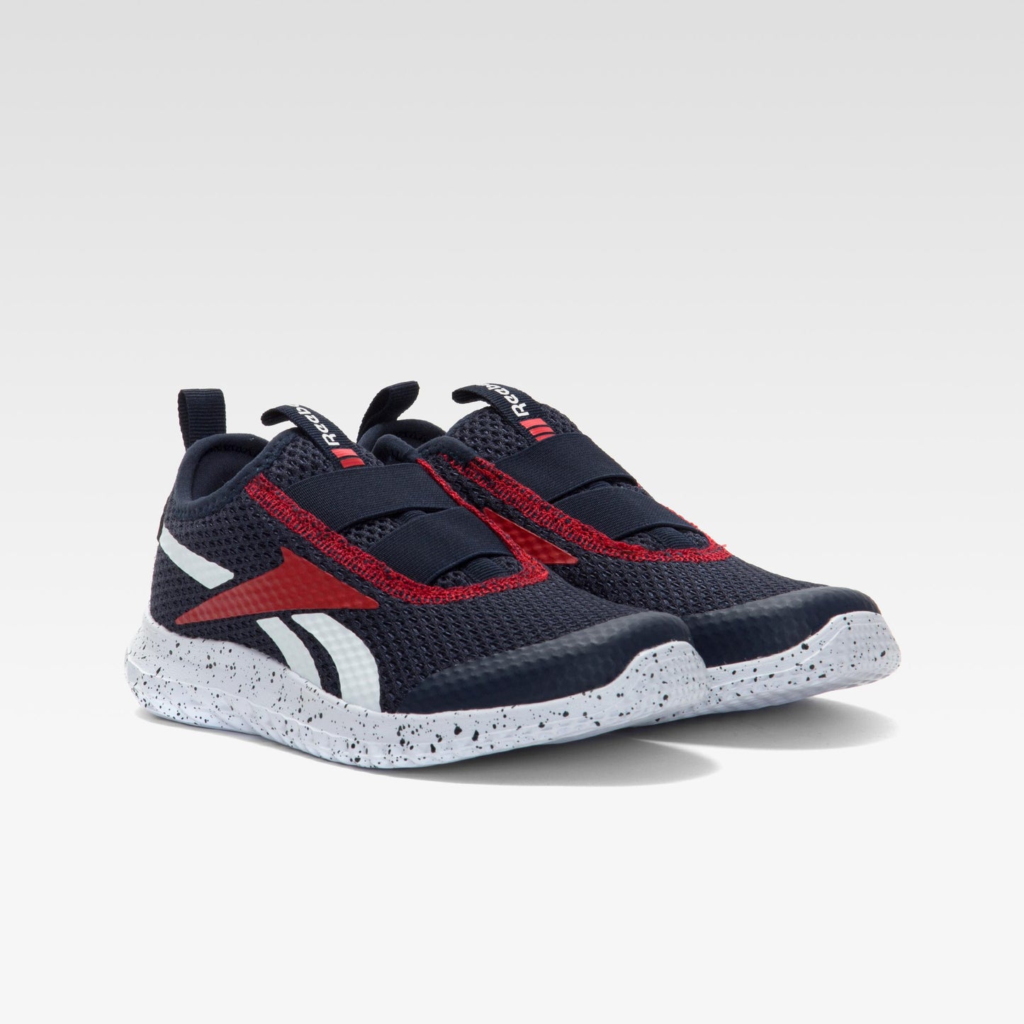 Reebok Footwear Kids Rush Runner Slip-On Shoes - Pre-School VECTORNAVY/GREY3/VECTORRED