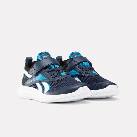 Reebok Footwear Kids Reebok Rush Runner 5 ALT Shoes - Pre-school VECTORNAVY/ENGINEEREDAQUA/WHIT