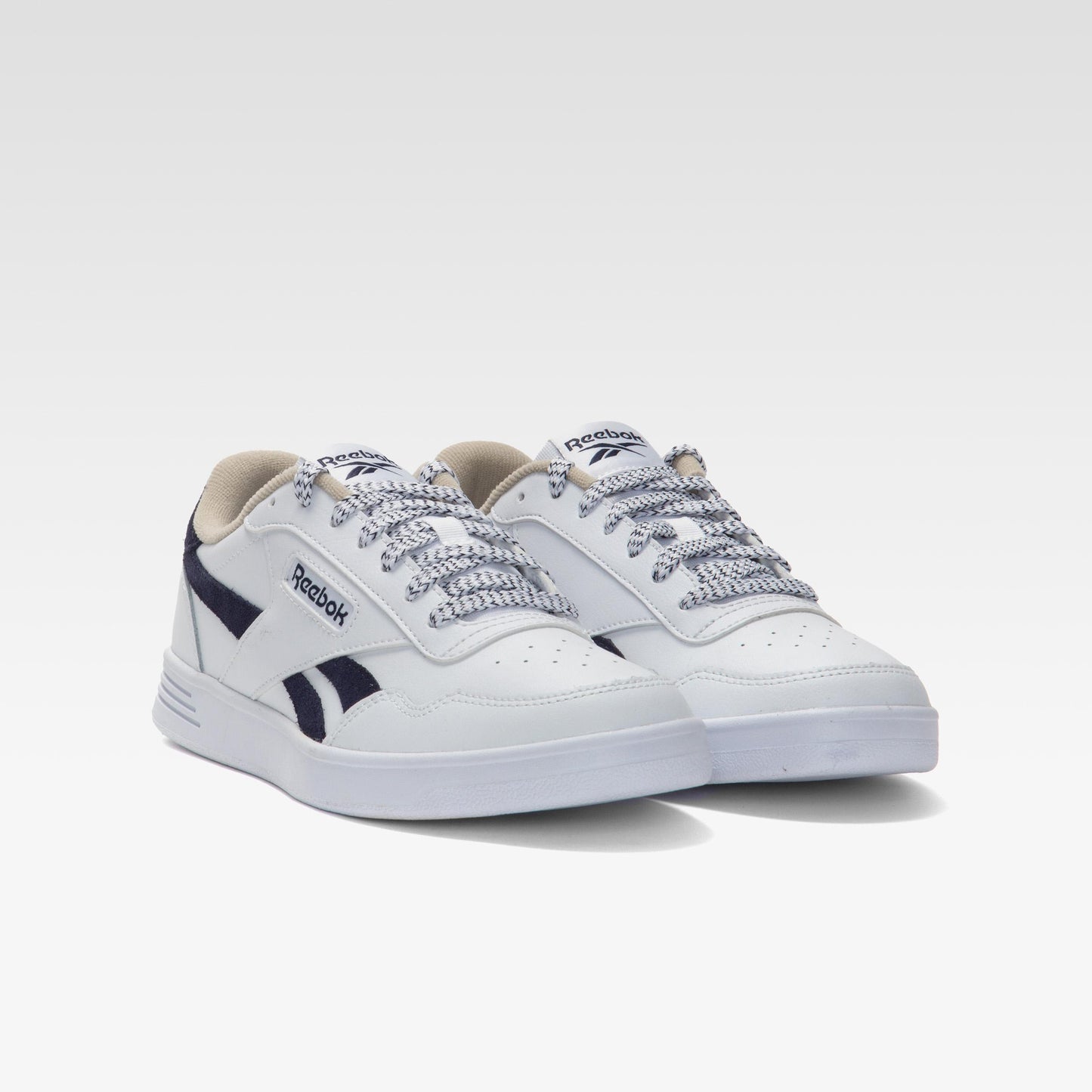 Reebok Footwear Men Court Advance Shoes WHITE/WHITE/VECTORNAVY