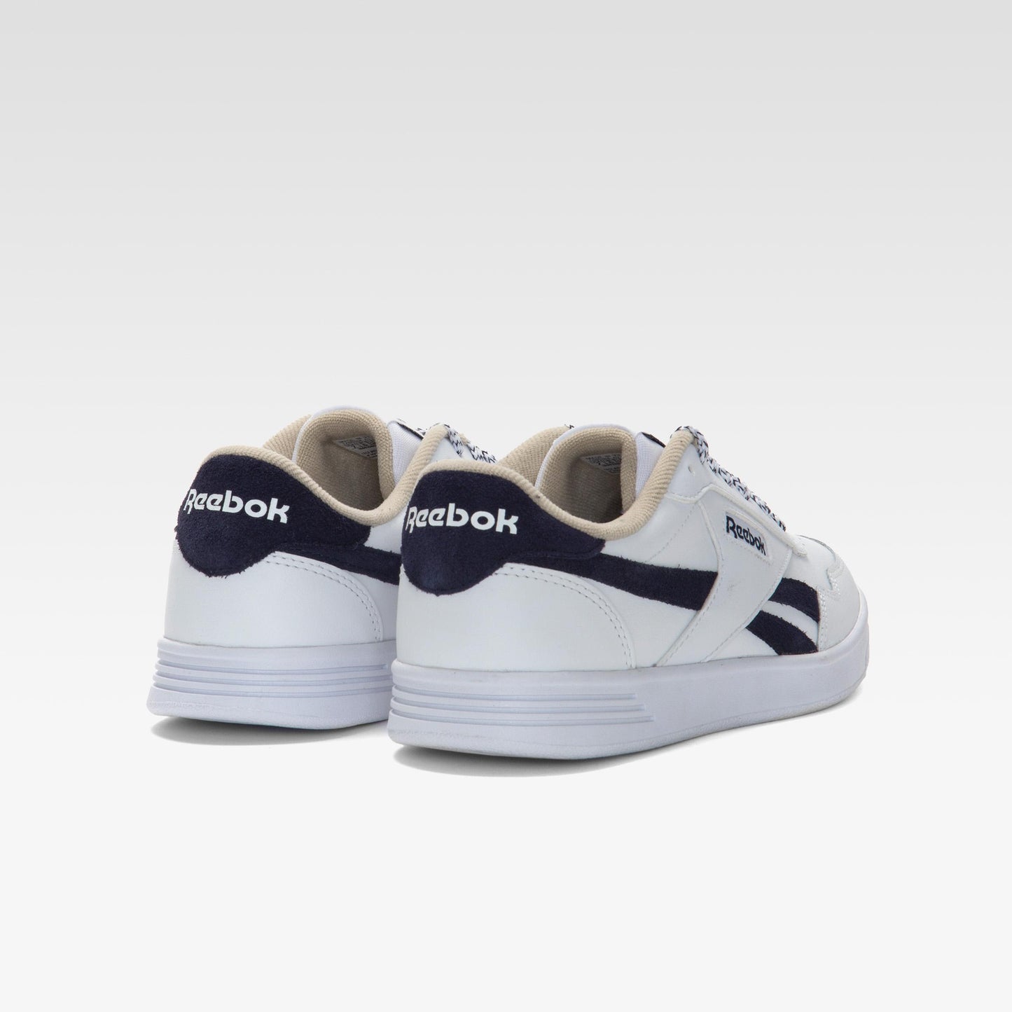 Reebok Footwear Men Court Advance Shoes WHITE/WHITE/VECTORNAVY