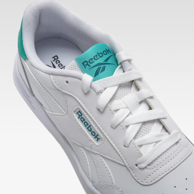 Reebok Footwear Women Reebok Court Advance Women's Shoes WHITE/WHITE/UNLEASHEDGREEN