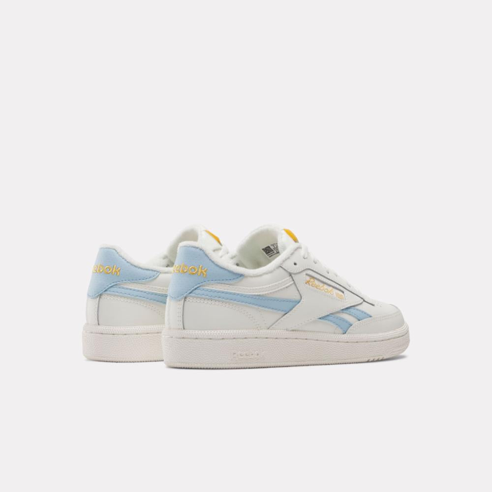 Reebok Footwear Women Club C Revenge Shoes CHALK/CHALK/SOFTBLUE