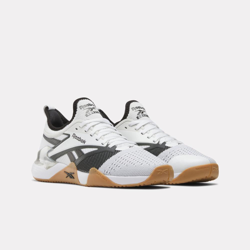 Men's Reebok Reebok Footwear Men Nano Court Training Shoes WHITE/BLACK/GREY1 ...