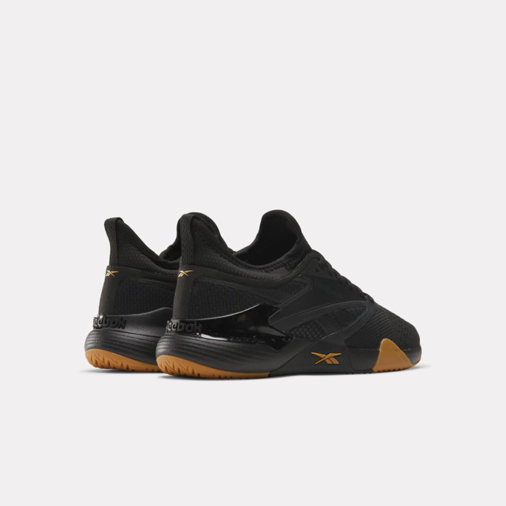 Reebok Footwear Men Nano Court Training Shoes BLACK/GREY6/HERITAGE GOLD