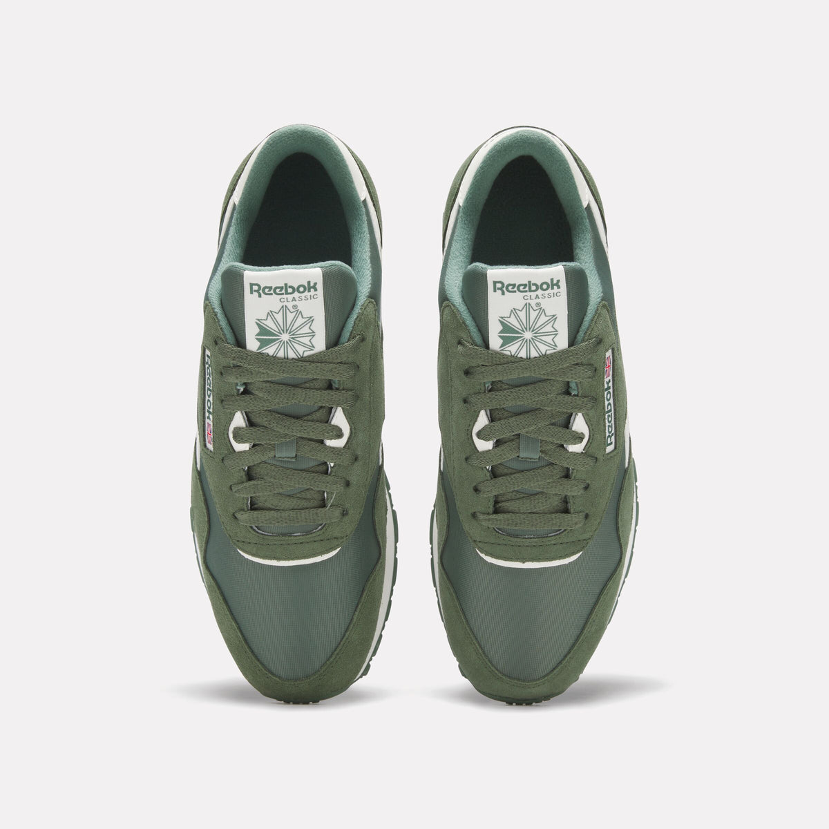 REEBOK FOOTWEAR UNISEX CLASSIC NYLON X JD SMU UNISEX ESCAPE GREEN/ESCAPE GREEN/CHAL
