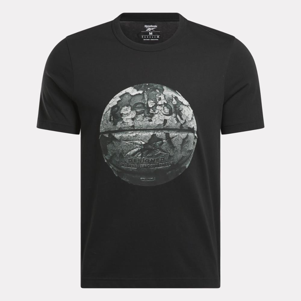 Reebok Apparel Men Basketball T-Shirt BLACK