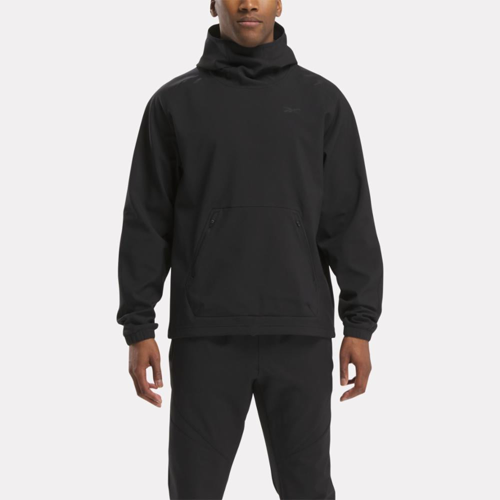 Reebok Apparel Men Outerverse Strength Hoodie BLACK