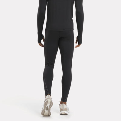 Reebok Apparel Men Speed Base Layer Tights Feat. RBK-FIRE+ BLACK