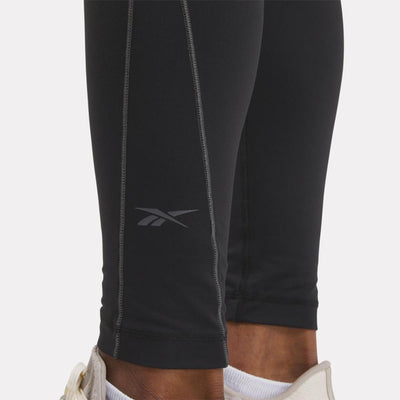 Reebok Apparel Men Speed Base Layer Tights Feat. RBK-FIRE+ BLACK