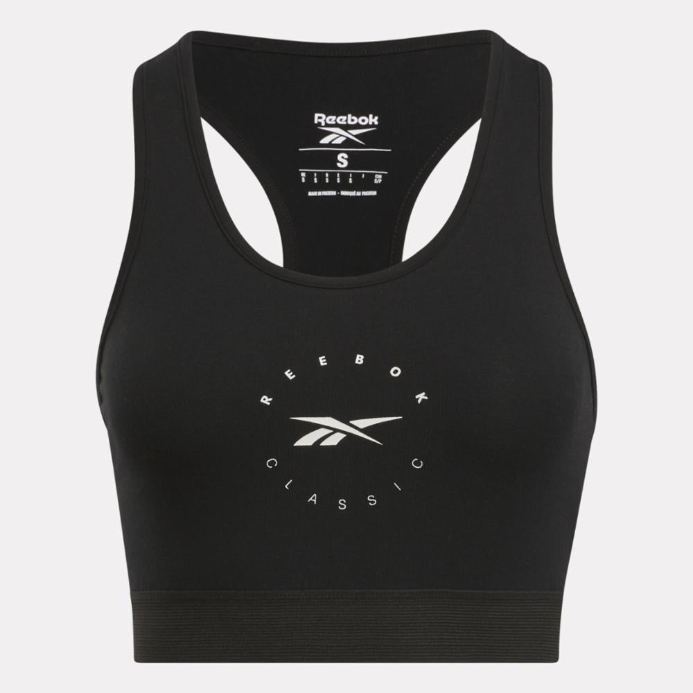 Reebok Apparel Women ID Energy Bralette BLACK