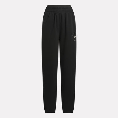 Reebok Apparel Women ID Energy Fleece Pants BLACK