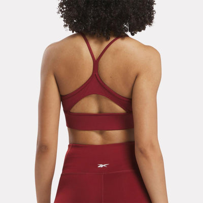 Reebok Apparel Women Workout Ready Sports Bra RICH MAROON