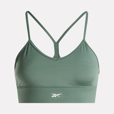 Reebok Apparel Women Workout Ready Sports Bra ESCAPE GREEN