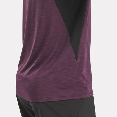 Reebok Apparel Men RBK-CHILL Athlete T-Shirt 2.0 MIDNIGHT PLUM