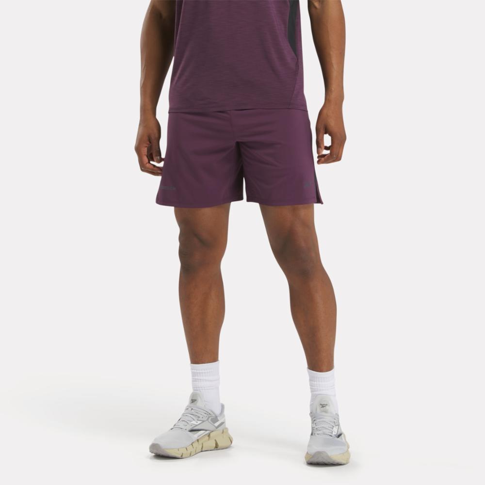 Reebok Apparel Men Speed Shorts 4.0 MIDNIGHT PLUM