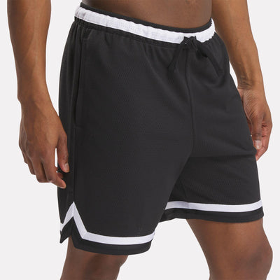 Reebok Apparel Men Basketball Transition Shorts BLACK