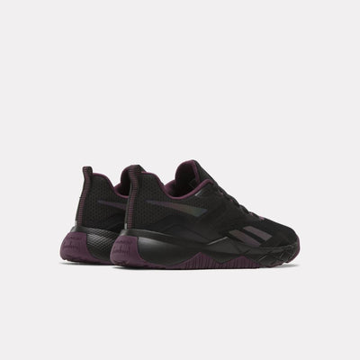 Reebok Footwear Women NFX Training Shoes BLACK/MIDNIGHT PLUM/FOOTWEAR W