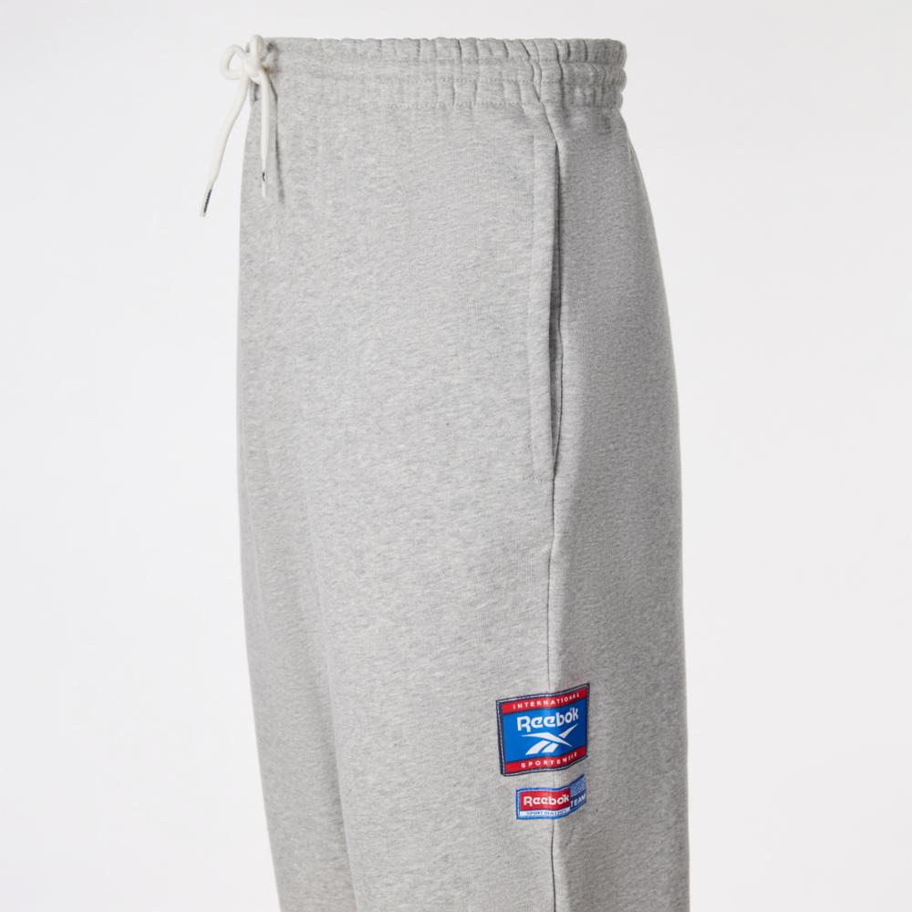 Reebok Apparel Men Reebok Identity Badge Sweatpants MGREYH