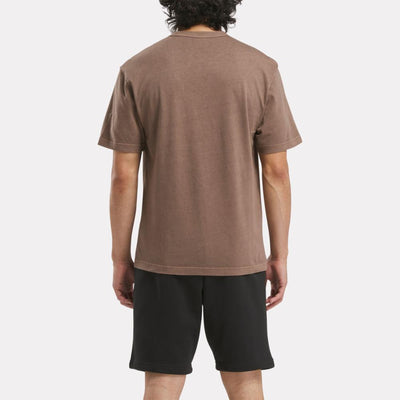 Reebok Apparel Men Reebok Identity Washed T-Shirt UNEARTHED BROWN