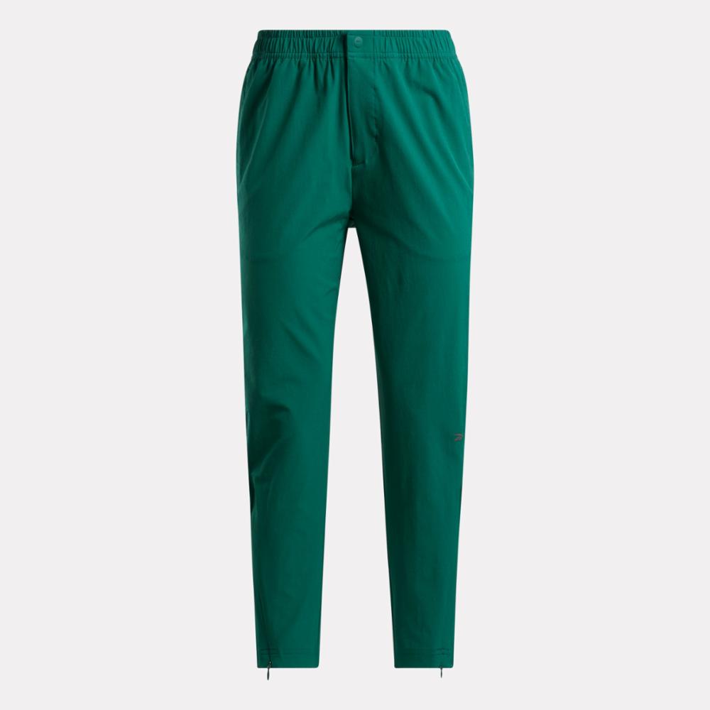 Reebok Apparel Women Active Collective SkyStretch Woven Pants COLLEGIATE GREEN