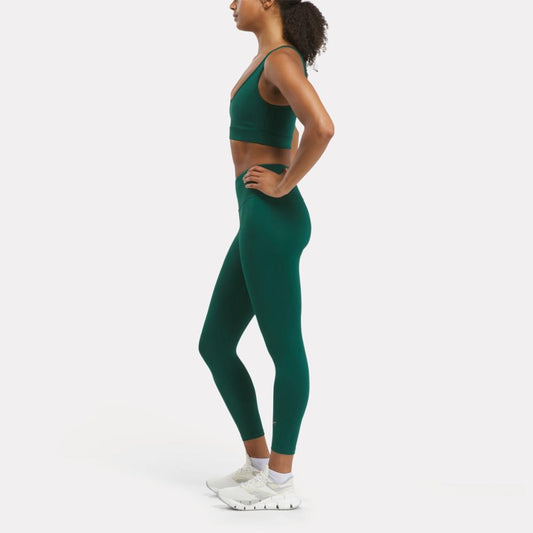 Reebok Apparel Women Active Collective DREAMBLEND 7/8 Leggings COLLEGIATE GREEN