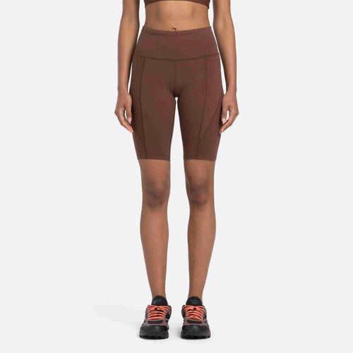 Reebok Apparel Women Lux Bike Shorts UNEARTHED BROWN