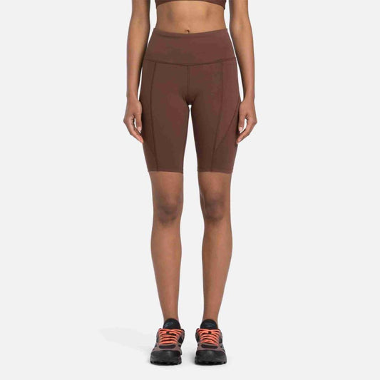 Reebok Apparel Women Lux Bike Shorts UNEARTHED BROWN