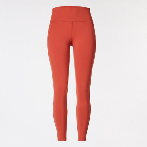 Reebok Apparel Women Lux High-Rise Leggings BRICK RED