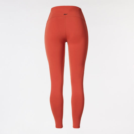 Reebok Apparel Women Lux High-Rise Leggings BRICK RED