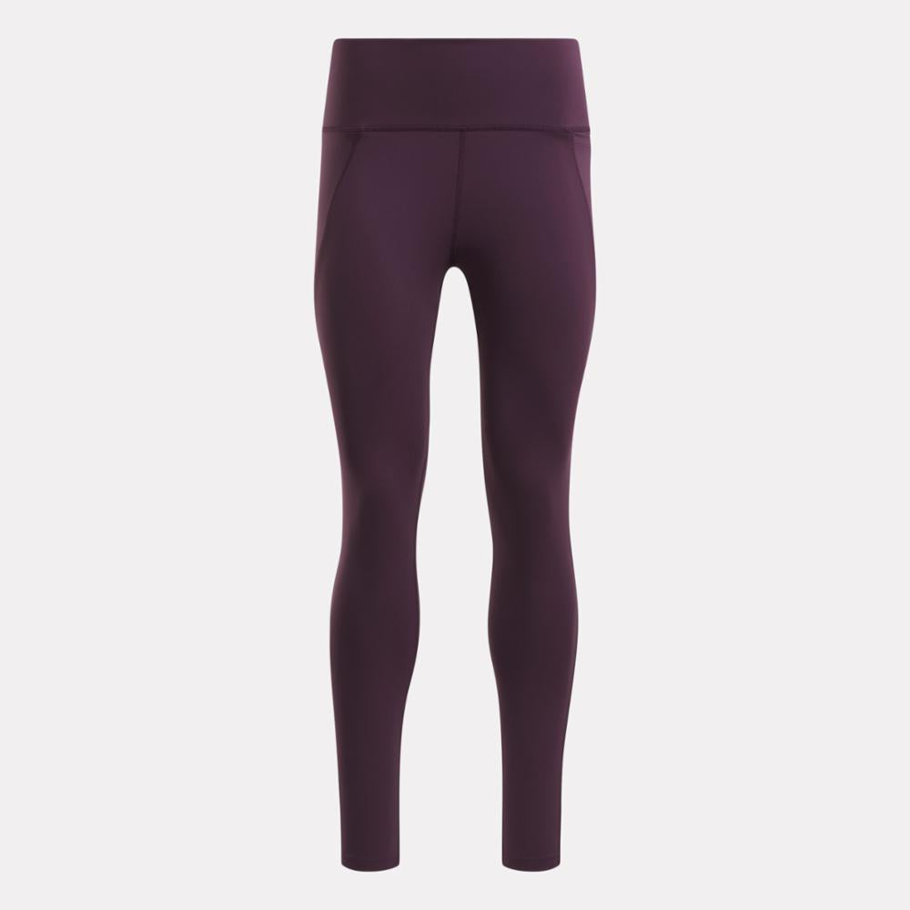 Reebok Apparel Women Lux High-Rise Leggings MIDNIGHT PLUM