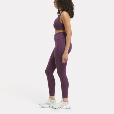 Reebok Apparel Women Lux High-Rise Leggings MIDNIGHT PLUM