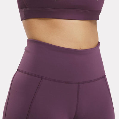 Reebok Apparel Women Lux High-Rise Leggings MIDNIGHT PLUM