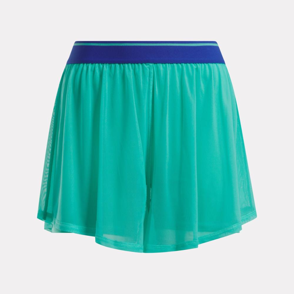 Reebok Apparel Women Team Knit Shorts UNLEASHED GREEN