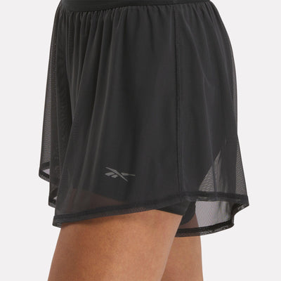 Reebok Apparel Women Team Knit Shorts BLACK