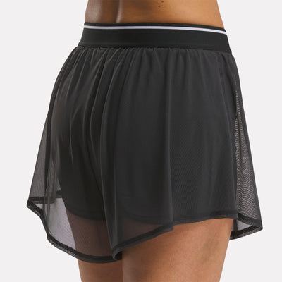 Reebok Apparel Women Team Knit Shorts BLACK