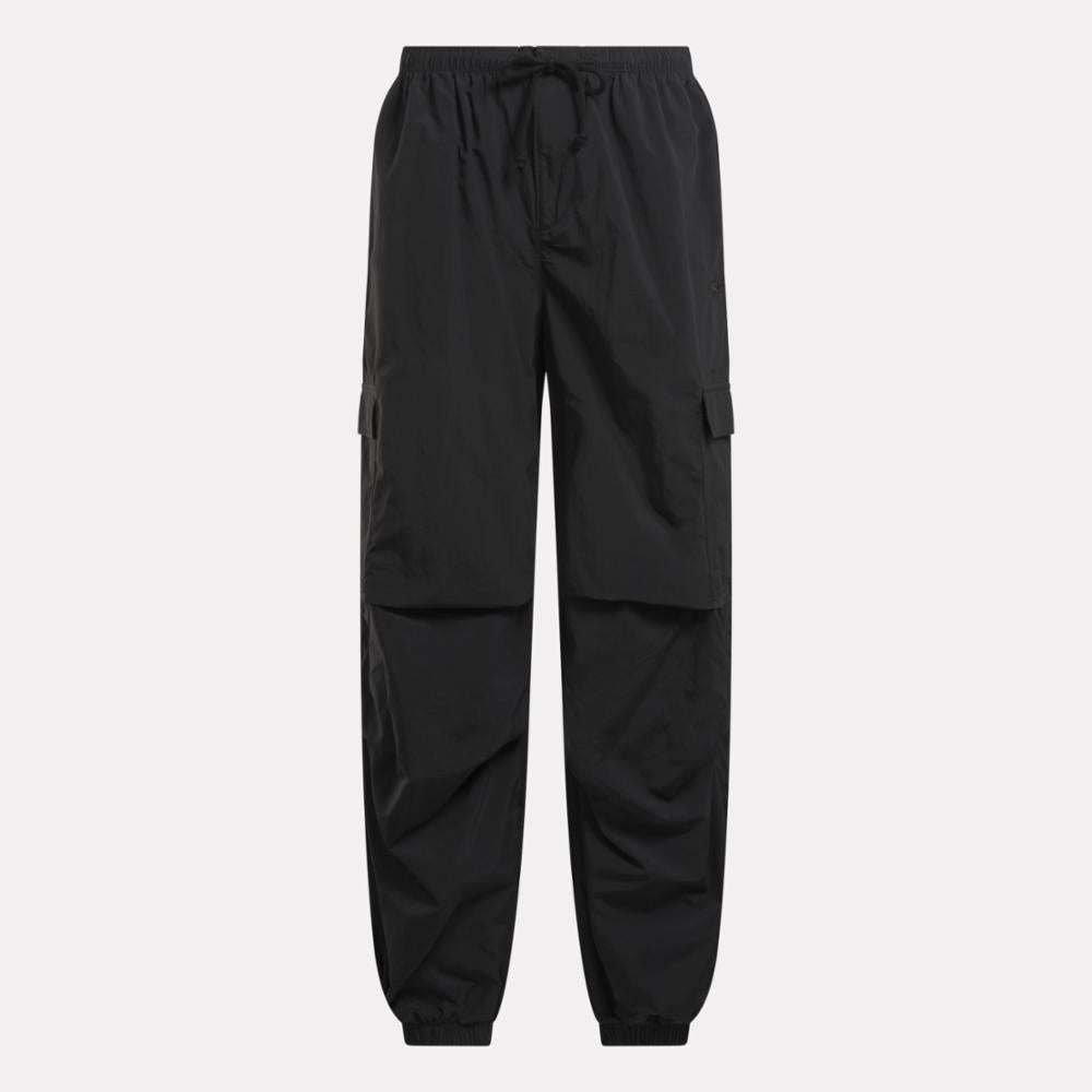 Reebok Apparel Women Wardrobe Essentials Cargo Pants BLACK