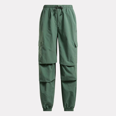 Reebok Apparel Women Wardrobe Essentials Cargo Pants ESCAPE GREEN